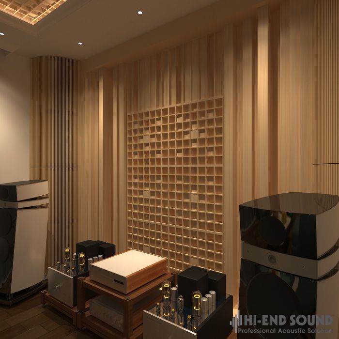 Tiêu âm – tán âm chuẩn acoustic Thiết kế phòng nghe nhạc Hi-Fi cao cấp ...