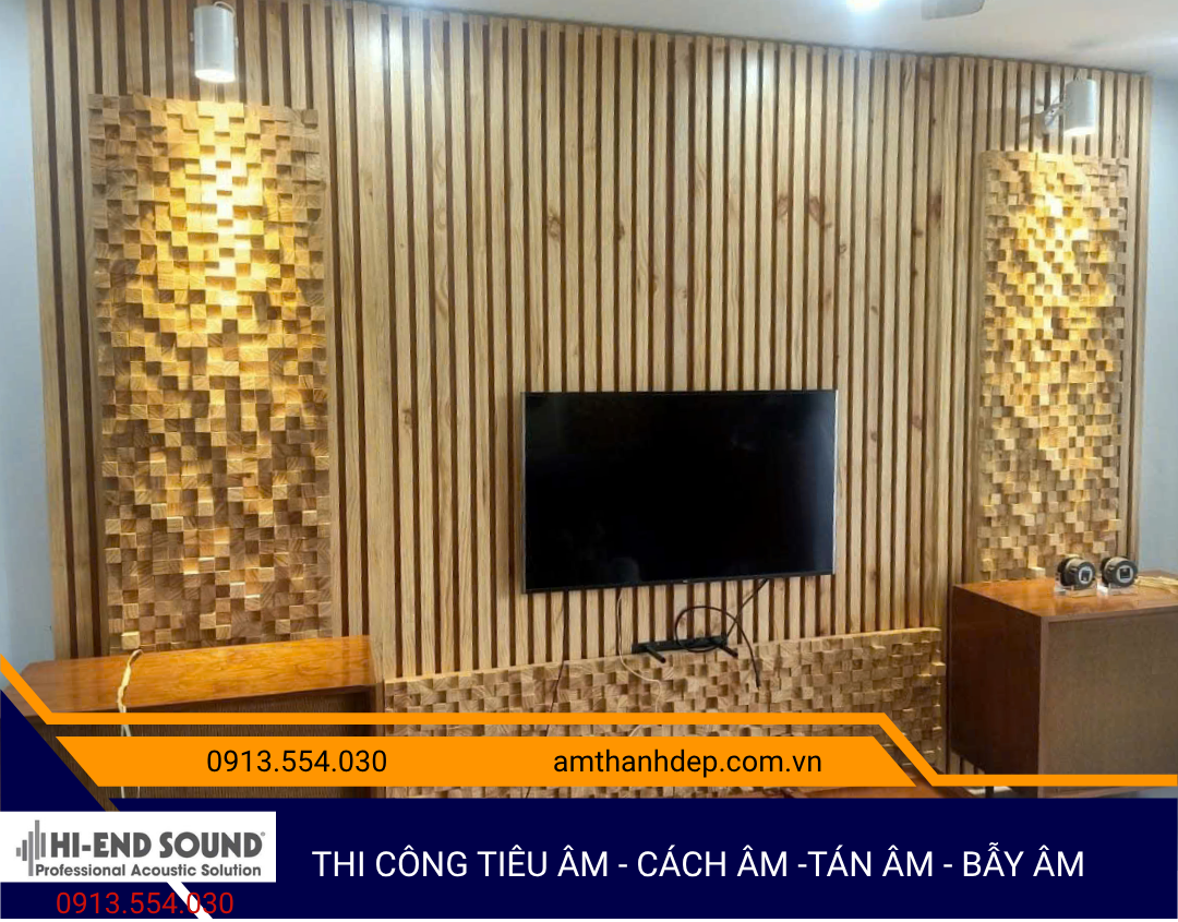 Gỗ Tán Âm Ma Trận Diffuser – Giải Pháp Khuếch Tán Âm Thanh Cho Phòng ...